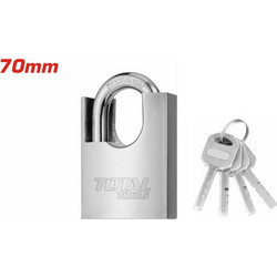 Λουκέτο Χαλύβδινο Anti-prying 70mm Total (TSLK35701)