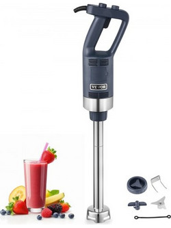 VEVOR Commercial Immersion Blender, 500W Heavy Duty μίξερ χειρός, 16 ιντσών Stepless μίξερ μεταβλητής ταχύτητας με λεπίδα από ανοξείδωτο χάλυβα, φορητό μίξερ πολλαπλών χρήσεων για σούπα, σάλτσες, πουρ