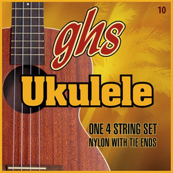 GHS H-10 Σετ 4 Χορδές Ukelele Nylon 25-37" 1/4