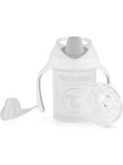 Twistshake Κύπελλο Mini Cup με Μίξερ Φρούτων Άσπρο 230ml