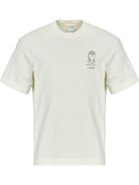 T-shirt με κοντά μανίκια Selected SLHRELAXNIC