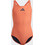 Adidas Costume Αθλητικό Γυναικείο Μαγιό Ολόσωμο Πορτοκαλί 3-Bars IB8779