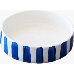 Μπολ Σκύλου Rhea Kalo Dog Bowl Blue Stripes Large