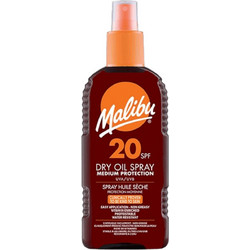 Malibu Dry Oil Spray Spf20 200ml