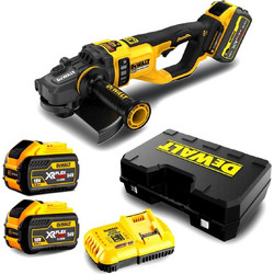 DeWALT DCG460X2 Γωνιακός Τροχός Μπαταρίας 54V 230mm 2x9Ah