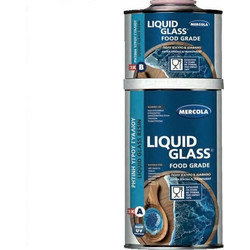 Mercola Liquid Glass Food Grade Ρητίνη Υγρού Γυαλιού 2 Συστατικών 300gr