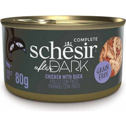 Schesir After Dark Adult Grain Free with Chicken & Duck 80gr