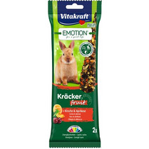 Vitakraft Kracker Emotion Rabbit with Fruit 2τμχ 112gr