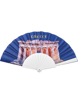 12 ΤΕΜ ΒΕΝΤΑΛΙΑ ΜΕ ΠΑΡΘΕΝΩΝΑ ''GREECE'' 43x23cm