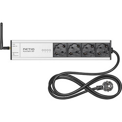 Netio PowerBOX 4KF WiFi, Smart Power Strip With Metering for LAN and WiFi