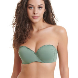 ERKA MARE Bikini Top Strapless με Ενίσχυση Πράσινο 70651