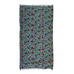 FMS Tucan Πετσέτα Θαλάσσης Πράσινη 90x170cm VA24338-175