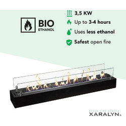 Xaralyn Burner XL Black Καυστήρας Βιοαιθανόλης