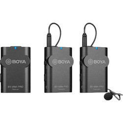Boya BY-WM4 Pro K2 Σετ 2 Ασύρματα Μικρόφωνα Πέτου