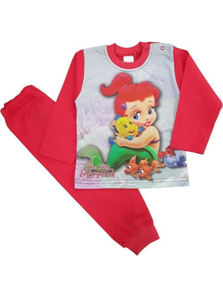 Πιτζαμάκι Μακρυμάνικο Ariel Beboulino Red 80209670003