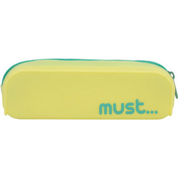 Must Glow In The Dark Κασετίνα Κίτρινη-Βεραμάν 584838