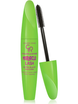 Golden Rose Volume & Define Miracle Lash Black Mascara για Όγκο 9.3ml