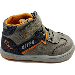 Chicco Gillino Παιδικά Μποτάκια Γκρι Suede με Σκρατς 64621-950