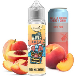 Omerta Flavor Shot Waves Energy Peach Nectarine 15ml/60ml