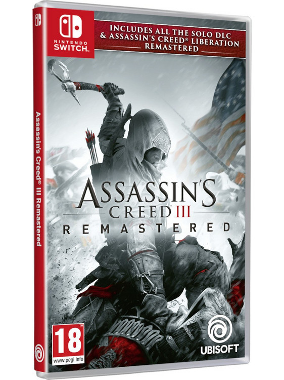 Assassin's Creed III Remastered & A.C. Liberation Remastered Nintendo Switch