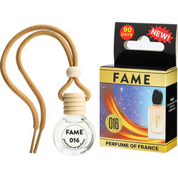 Αρωματικό αυτοκινήτου κρεμαστό Fame 016 10ml
