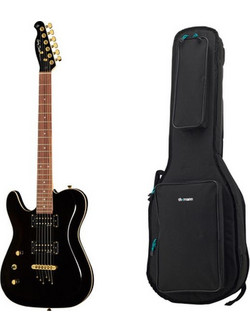 Harley Benton TE-40 LH TBK D. Series w/Bag
