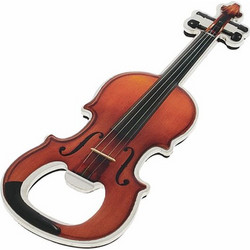agifty Bottle Opener Violin Magnet