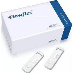 Acon FlowFlex Τεστ Αντιγόνου & Γρίπης A/Β 25τμχ