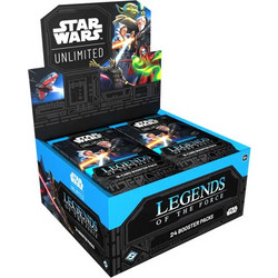 Star Wars: Unlimited TCG - Legends of the Force Booster Box (24 Boosters)