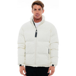 Biston Ανδρικό Μπουφάν Χειμωνιάτικο Puffer Λευκό 48-201-027-8