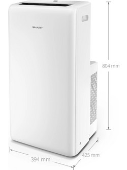 Sharp UL-C12EA-W Φορητό Κλιματιστικό Ψύξης 12000 BTU