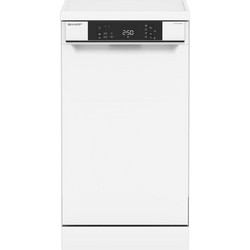 Sharp QW-NS1CF49EW Ελεύθερο Πλυντήριο Πιάτων για 10 Σερβίτσια 45cm Λευκό