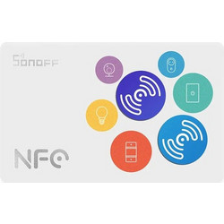 Αυτοκόλλητο Κάρτα Smart Με 2τμχ NFC-TAG SONOFF NFC-TAG