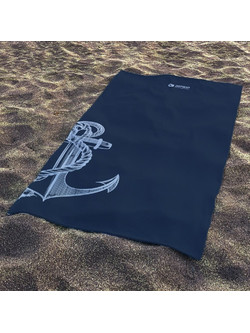 Athlon Marine Anchor Πετσέτα Θαλάσσης Navy Μπλε 75x140cm 111A-1538