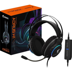 Gigabyte Aorus H1 Gaming Headset Over Ear Black