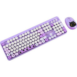 iTotal XL2452E Purple Ασύρματο Σετ Πληκτρολόγιο & Ποντίκι
