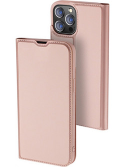Dux Ducis Skin Pro Book Rose Gold (iPhone 13 Pro Max)