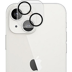 Lito - S+ Camera Glass Protector - iPhone 14 / iPhone 14 Plus - Black/Transparent