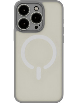 ObaStyle Semiclear Ματ Θήκη MagSafe για iPhone 14 Pro Max - Γκρι