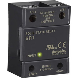RELAY SOLID STATE PANEL 25A 4-30VDC INPUT SR1-1225-N AUTONICS