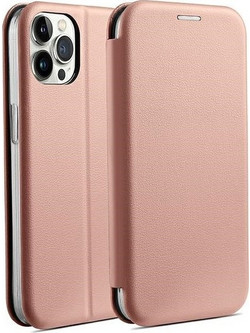 Beline Etui Book Magnetic iPhone 14 ProMax 6,7'' rozowo zloty/rose gold