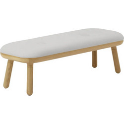 Σκαμπό Μακρύ Χαμηλό Paff 5611C5610-1C733-03 94x35x30.5cm Oak Sterling Umage