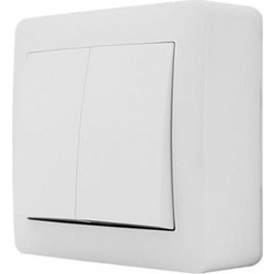 ΔΙΑΚΟΠΤΗΣ K/R-A/R ΕΞΩΤΕΡΙΚΟΣ IP20 KARIN ΛΕΥΚΟ | REDPOINT | 28742