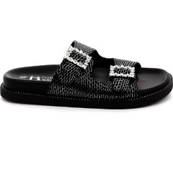 Γυναικεία Comfort Παντόφλα B-Nice Χρώματος Μαύρο 263-2602