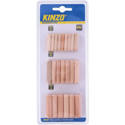 Ξύλινοι Πείροι 44Τμχ KINZO
