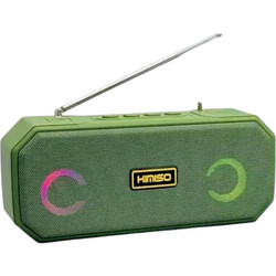 Kimiso KMS-221 Ηχείο Bluetooth 5W με Ραδιόφωνο Πράσινο