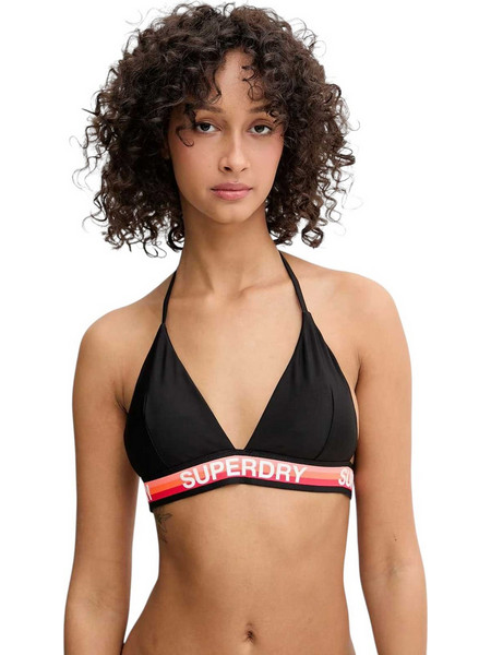 Superdry Bikini Top Τριγωνάκι Μαύρο W3010448A