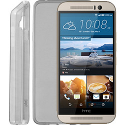 Idol 1991 Ultra Thin TPU Θήκη 0.3mm Διαφανή Γκρι (HTC One M9)