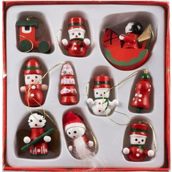 Ruhhy Baubles/Christmas Tree Pendants 10pCs 22943 - (17120-0)