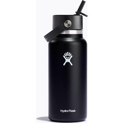 Hydro Flask Wide Mouth Flex Straw Cap Black 946ml